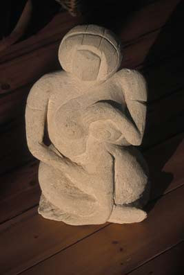 first sculpture